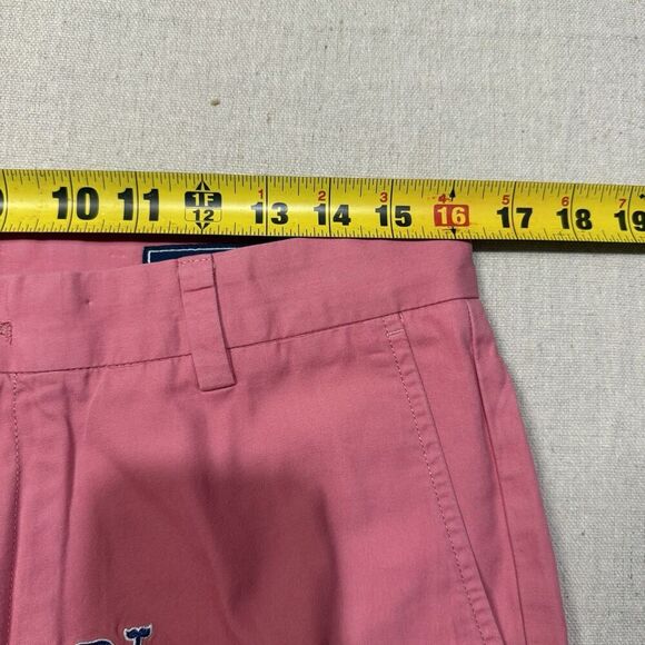 Vineyard Vines Breaker Shorts Mens 32 Pink Whale Chino Preppy Summer 9” Inseam - Picture 4 of 6